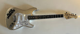 Black Sabbath band signed strat style guitar